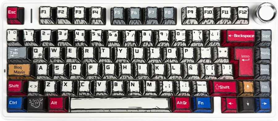 Aula F75 Comic Edition